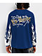 Ed Hardy Fire Lord French Blue Thermal Long Sleeve T-Shirt - Thumbnail image 2 of 5
