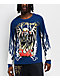 Ed Hardy Fire Lord French Blue Thermal Long Sleeve T-Shirt - Thumbnail image 1 of 5