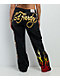 Ed Hardy Fire Skull Black Wide Leg Jeans - Thumbnail image 4 of 9