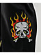 Ed Hardy Fire Skull Black Wide Leg Jeans - Thumbnail image 6 of 7
