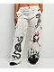 Ed Hardy Fire Skull White Cargo Pants - Thumbnail image 3 of 9