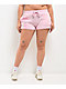 Ed Hardy Flame Cross Pink Ballerina Sweat Shorts - Thumbnail image 4 of 5