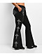 Ed Hardy Flame Cross Y2K Black Sweatpants - Thumbnail image 4 of 5