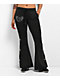 Ed Hardy Flame Cross Y2K Black Sweatpants - Thumbnail image 2 of 5
