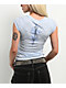 Ed Hardy Flame Dragon Light Blue T-Shirt - Thumbnail image 2 of 4