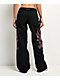 Ed Hardy Flame Dragons Black Baggy Jeans - Thumbnail image 2 of 6