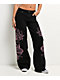 Ed Hardy Flame Dragons Black Baggy Jeans - Thumbnail image 1 of 6