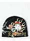 Ed Hardy Flame Skull Black Skully Beanie - Thumbnail image 1 of 2