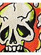 Ed Hardy Flame Skull Ivory T-Shirt - Thumbnail image 4 of 4