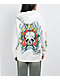 Ed Hardy Flame Skull Ivory Zip Hoodie - Thumbnail image 2 of 5