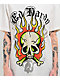 Ed Hardy Flame Skull White T-Shirt - Thumbnail image 3 of 3
