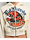 Ed Hardy Flames Cream Crop Zip Hoodie - Thumbnail image 3 of 7