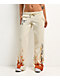 Ed Hardy Flames Cream Sweatpants - Thumbnail image 2 of 7