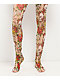 Ed Hardy Floral Tattoo Sheer Nude Tights - Thumbnail image 2 of 3