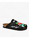 Ed Hardy Flower Diamond Black Mule Sandals - Thumbnail image 1 of 5