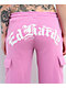 Ed Hardy Flower Skull Pink Cargo Sweatpants - Thumbnail image 3 of 8