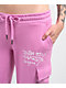 Ed Hardy Flower Skull Pink Cargo Sweatpants - Thumbnail image 5 of 8