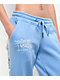 Ed Hardy Flower Skulls Powder Blue Sweatpants - Thumbnail image 4 of 9