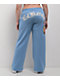 Ed Hardy Flower Skulls Powder Blue Sweatpants - Thumbnail image 8 of 9