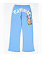 Ed Hardy Flower Skulls Powder Blue Sweatpants - Thumbnail image 9 of 9