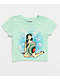 Ed Hardy Geisha Blue Crop T-Shirt - Thumbnail image 4 of 5