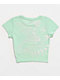 Ed Hardy Geisha Blue Crop T-Shirt - Thumbnail image 5 of 5