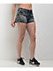 Ed Hardy Heart Dagger Blue Wash Denim Cutoff Shorts - Thumbnail image 3 of 10