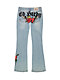 Ed Hardy Heart Light Tint Low Rise Bootcut Jeans - Thumbnail image 1 of 2