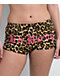 Ed Hardy Heart Wings Leopard Print Lounge Shorts - Thumbnail image 3 of 3
