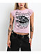 Ed Hardy Hell Cat Dusty Rose T-Shirt - Thumbnail image 1 of 3