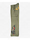 Ed Hardy Hello Sailor Green Cargo Sweatpants - Thumbnail image 4 of 4