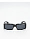 Ed Hardy Hokusai Black Rectangle Sunglasses - Thumbnail image 1 of 2