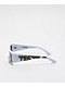 Ed Hardy Hokusai White Rectangle Sunglasses - Thumbnail image 3 of 3