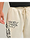 Ed Hardy Japan Dragon Ivory & Black Sweatpants - Thumbnail image 3 of 6