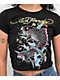 Ed Hardy Koi Splash Black Crop T-Shirt - Thumbnail image 3 of 3