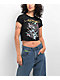 Ed Hardy Koi Splash Black Crop T-Shirt - Thumbnail image 1 of 3
