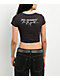 Ed Hardy LKS Heart Espresso Crop T-Shirt - Thumbnail image 2 of 3