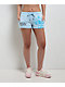 Ed Hardy Leopard Rhinestone Baby Blue Sweat Shorts - Thumbnail image 2 of 6