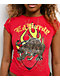 Ed Hardy Leopard Rhinestone Cherry Crop T-Shirt - Thumbnail image 3 of 4