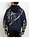 Ed Hardy Lord Sunfade Navy Zip Hoodie - Thumbnail image 2 of 7