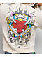 Ed Hardy Love Kills Slowly Heart Ivory Crop Zip Hoodie - Thumbnail image 4 of 5
