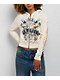 Ed Hardy Love Kills Slowly Heart Ivory Crop Zip Hoodie - Thumbnail image 1 of 5