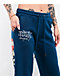 Ed Hardy Love Kills Slowly Sapphire Blue Wide Leg Sweatpants - Thumbnail image 6 of 7