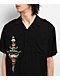 Ed Hardy Love Kills Slowly Woven Black Short Sleeve Button Up Shirt - Thumbnail image 4 of 8