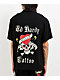 Ed Hardy Love Kills Slowly Woven Black Short Sleeve Button Up Shirt - Thumbnail image 1 of 8