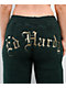 Ed Hardy Mary Green Sherpa Wide Leg Sweatpants - Thumbnail image 5 of 11