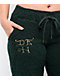 Ed Hardy Mary Green Sherpa Wide Leg Sweatpants - Thumbnail image 6 of 11