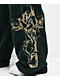 Ed Hardy Mary Green Sherpa Wide Leg Sweatpants - Thumbnail image 7 of 11
