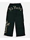 Ed Hardy Mary Green Sherpa Wide Leg Sweatpants - Thumbnail image 10 of 11