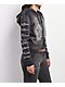 Ed Hardy Mary Mineral Grey Crop Zip Hoodie - Thumbnail image 5 of 6